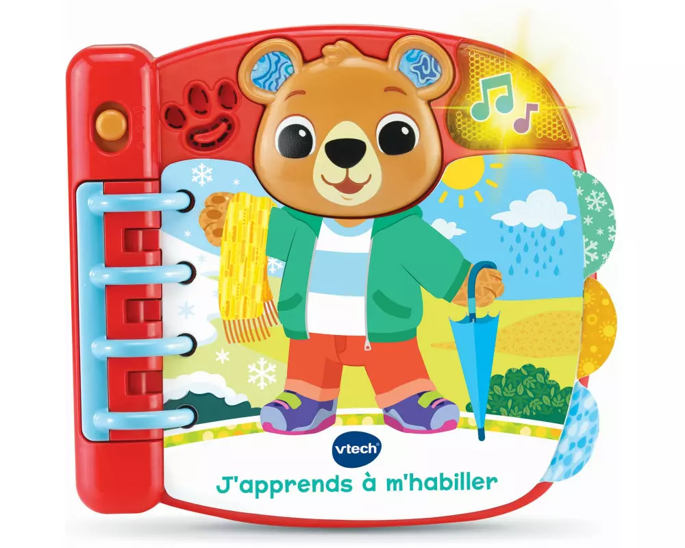 Vtech Beschäftigungsspielzeug Livre Japprends à mhabiller -FR-