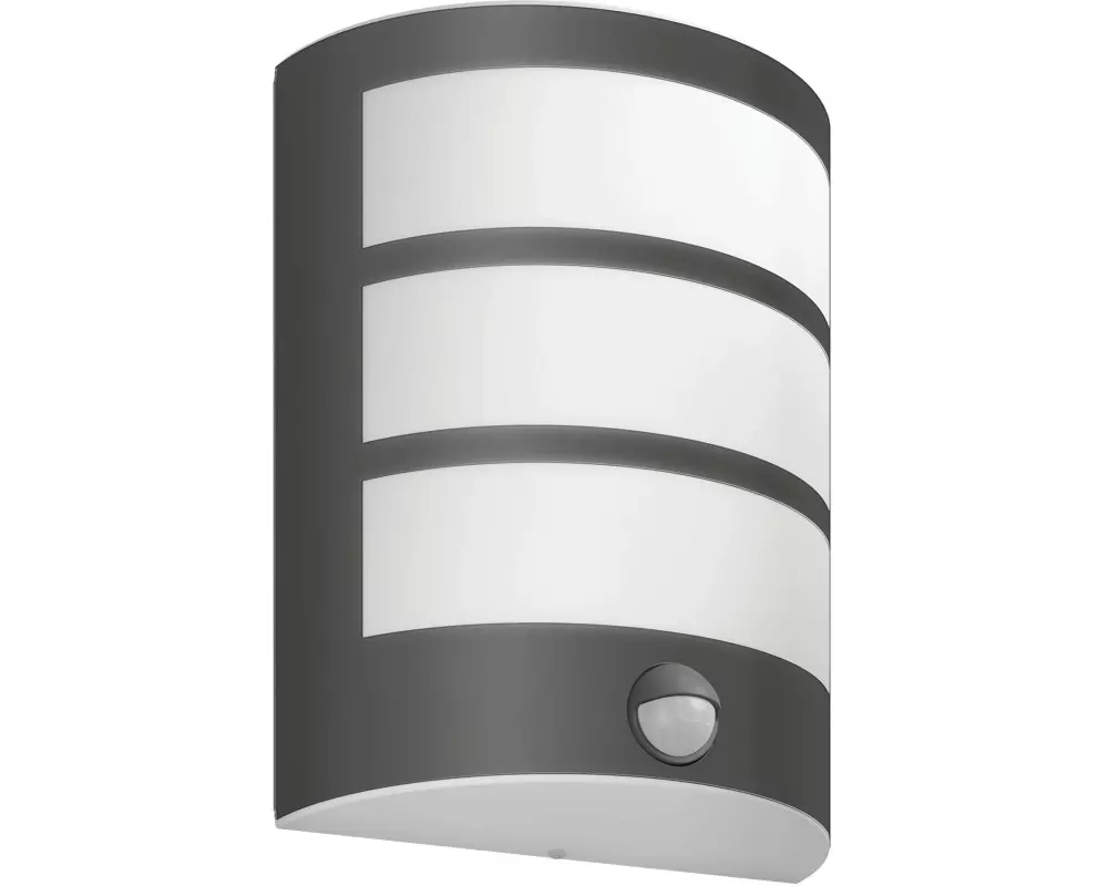 Philips Wandleuchte Python UE Bewegungsmelder 2700K Anthrazit