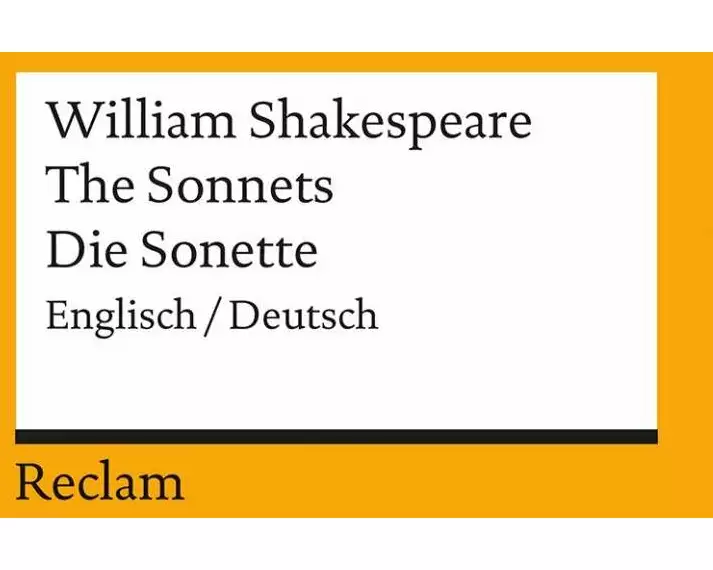 The Sonnets / Die Sonette. Englisch/Deutsch
