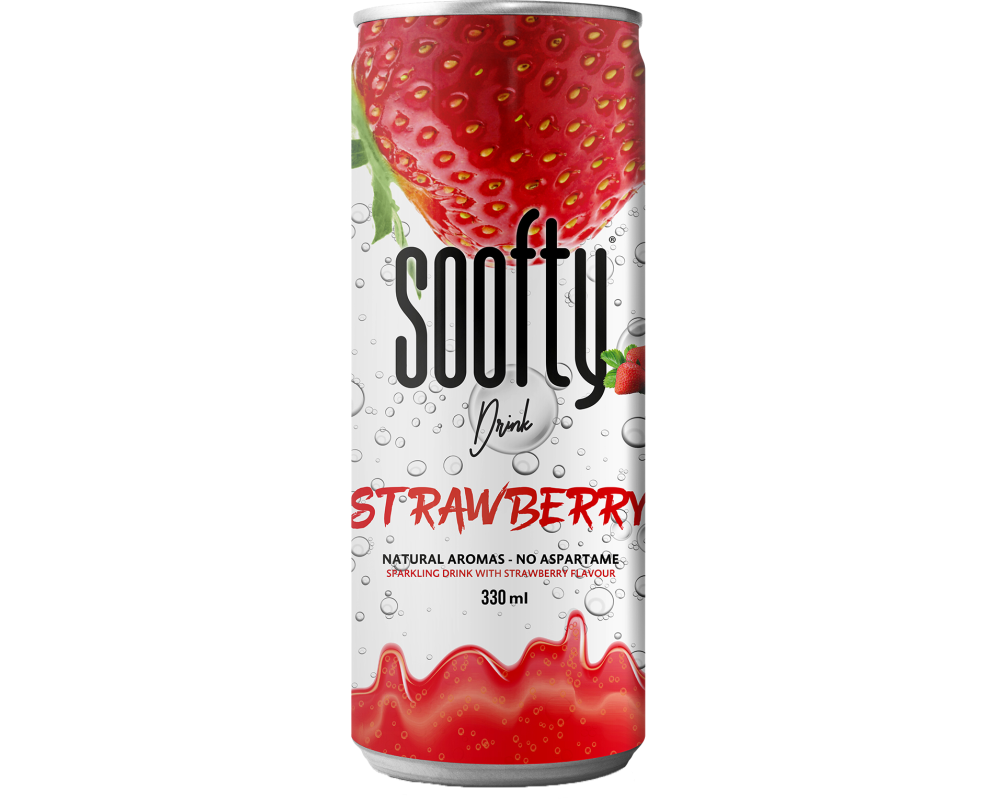 SOOFTY Erdbeere SO4012 33cl, 24 Stk.
