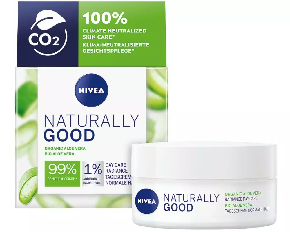 NIVEA Tagescrème Naturally Good Bio Aloe Vera 50 ml