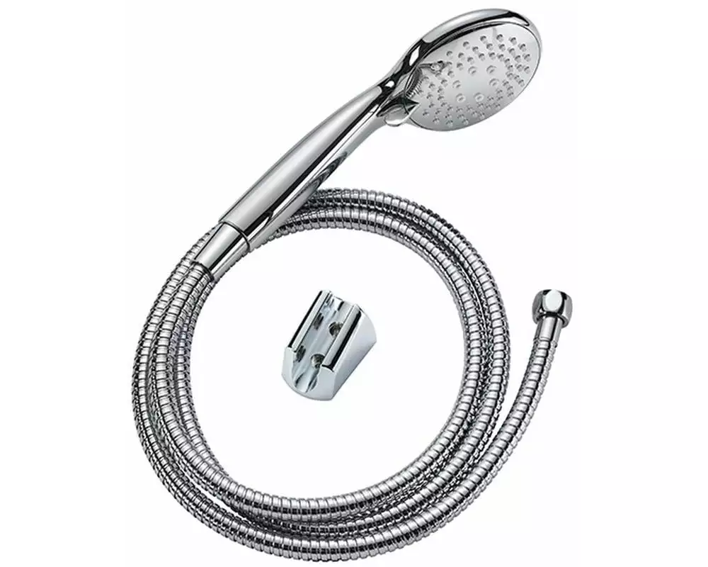 diaqua® Duschbrausen-Set Menorca, 150 cm, Verchromt