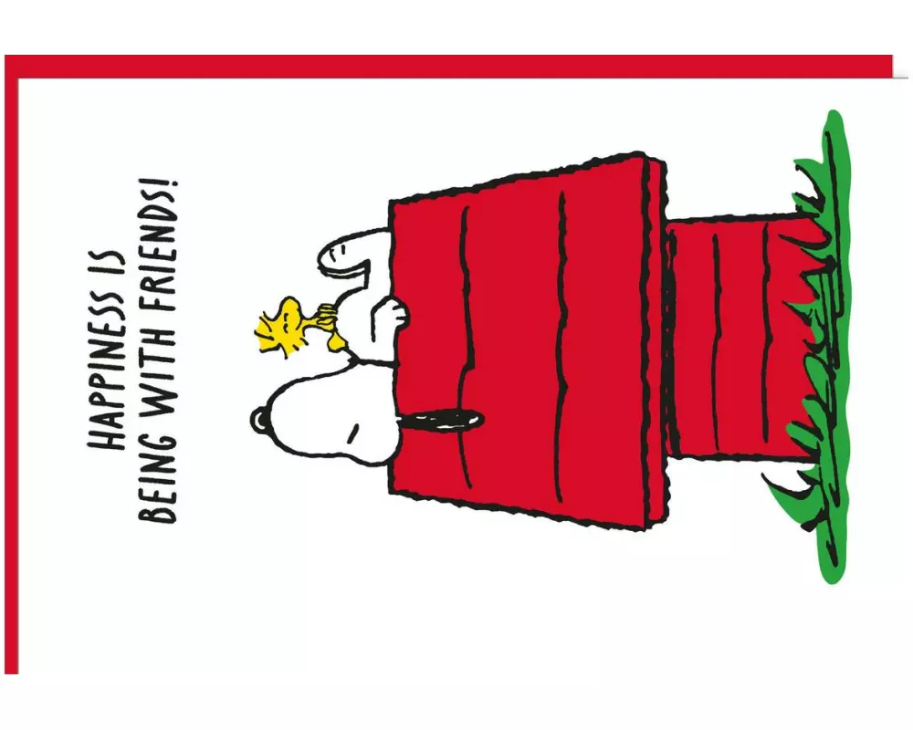 Braun + Company Glückwunschkarte Snoopy, 11.5 x 17 cm