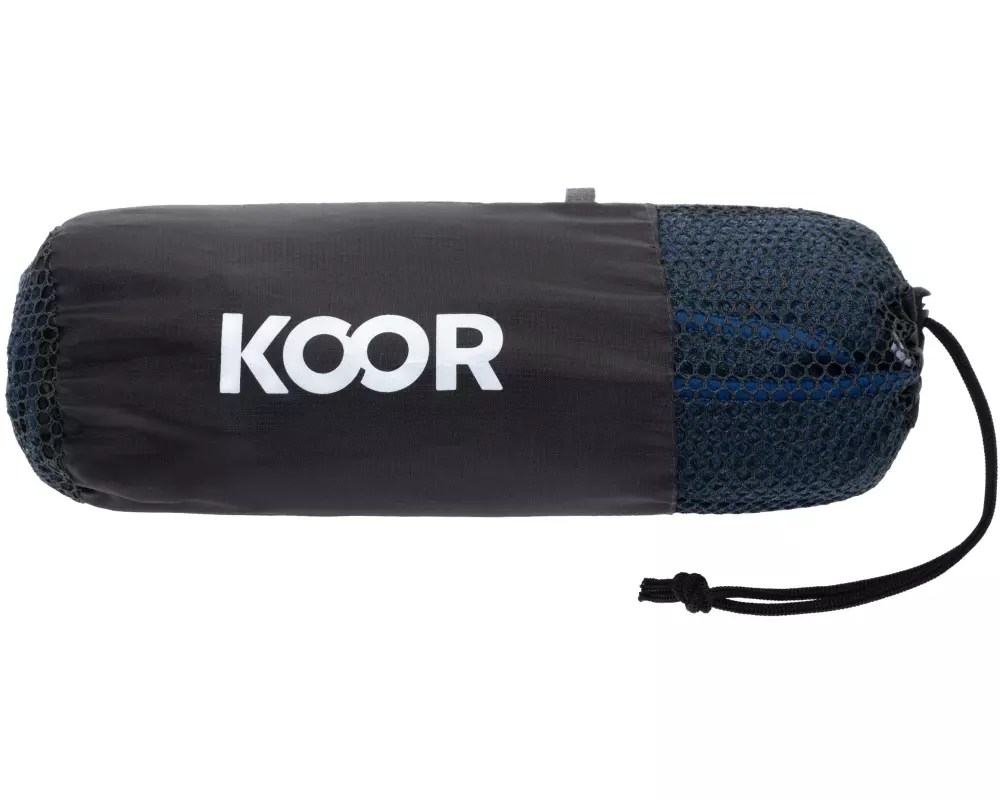 KOOR Badetuch Waffle 75 × 130 cm, Blau