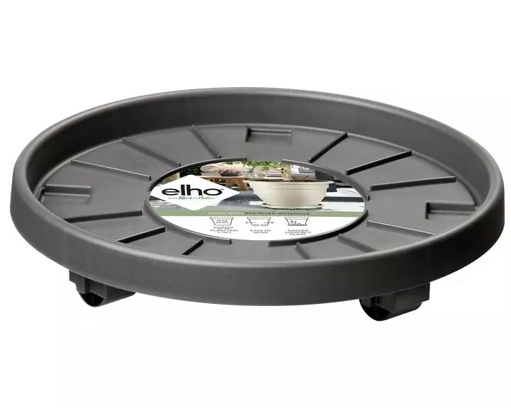 Elho Rolleruntersetzer Universal Planttaxi 30 cm Schwarz