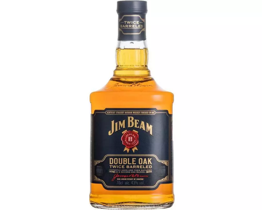 Jim Beam Whiskey Double Oak 0.7 l