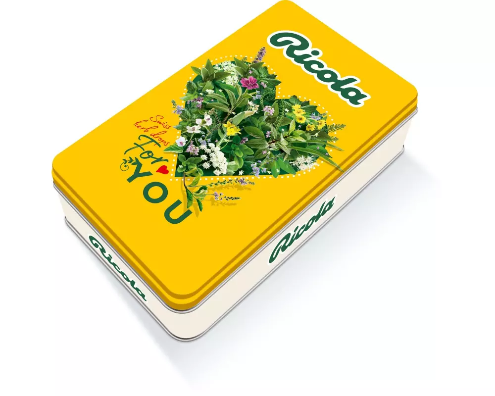 Ricola Bonbons Dose Geschenk Herz 200 g