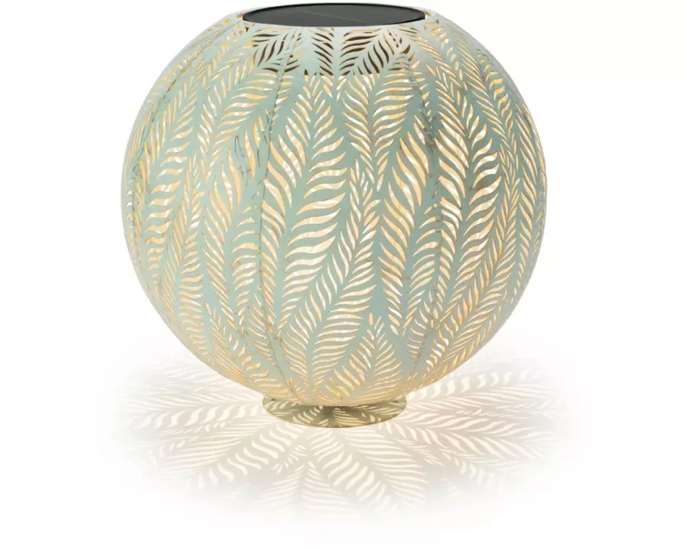 STT Windlicht Solar Antic Ball Lara, Ø 30 cm, Mint