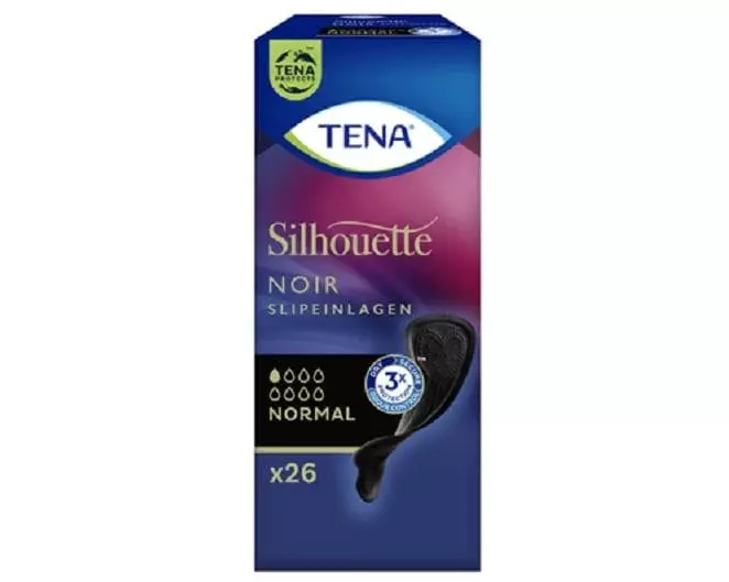 Tena Slipeinlage Silhouette Noir Normal 26 Stück