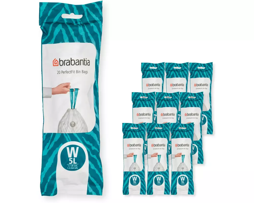 Brabantia Kehrichtsack PerfectFit W 5 l, 200 Stück