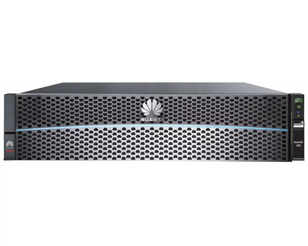 HUAWEI 2600 V5 2U Dual Ctrl SAS 240V HVDC 64GB Cache 8x1Gb ETH 4x10Gb ETH Incl Multi-Mode SFP+ 4x12Gb SAS 12x3.5inch SPE36C0212