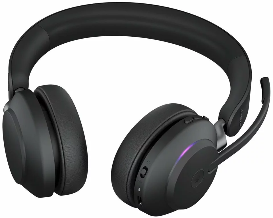 Jabra Headset Evolve2 65 Duo MS Schwarz, USB-A