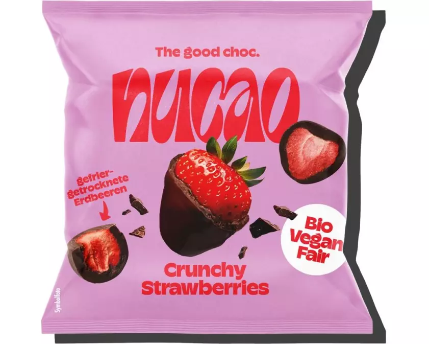 Nucao Crunchy Strawberries 50 g