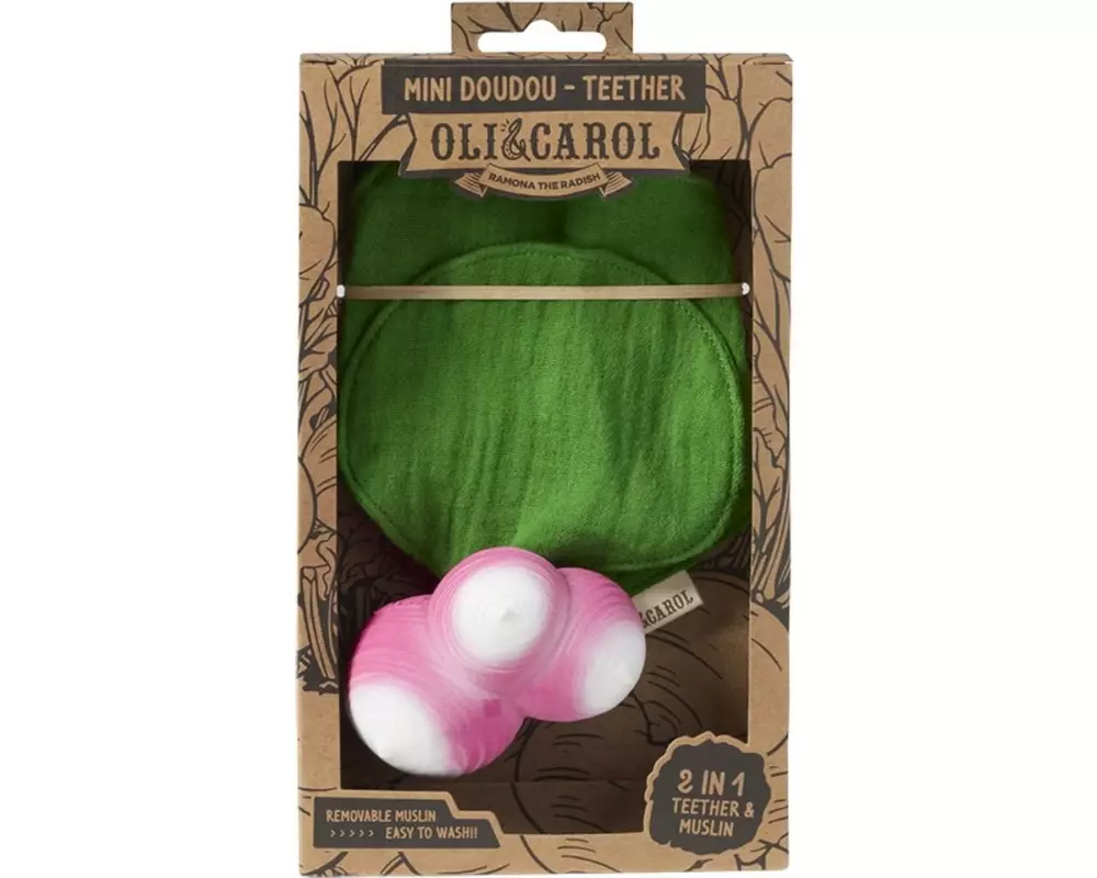 Oli&Carol Beissring Mini Doudou Ramona Radish