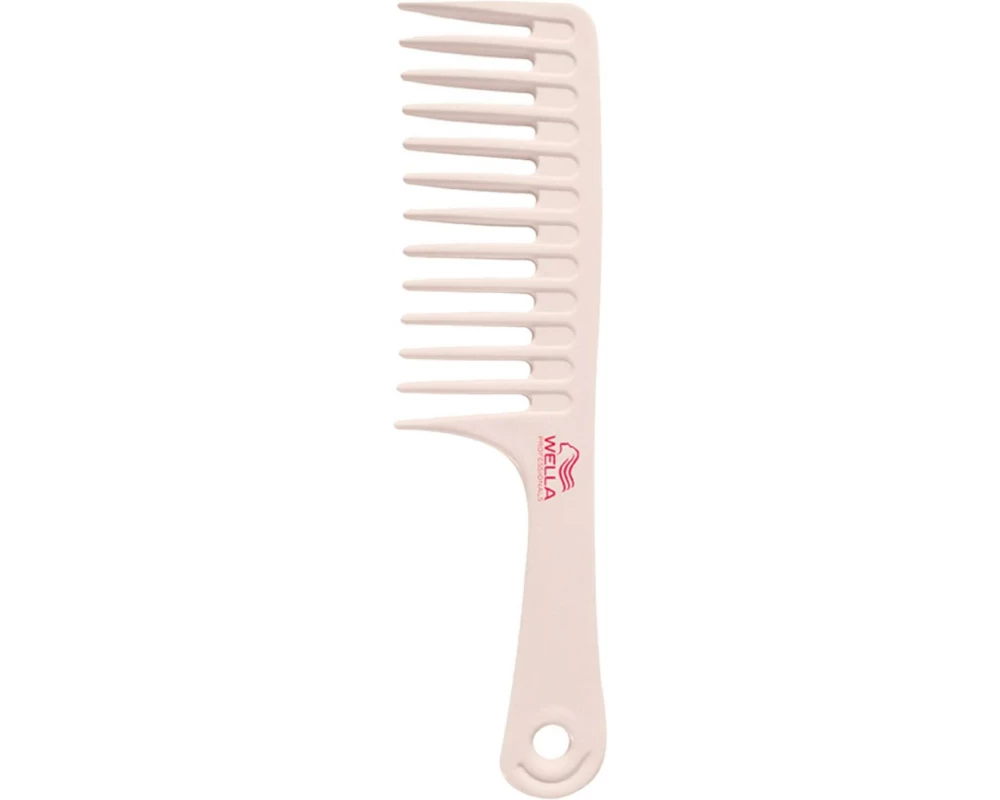 wella Shinefinity Color Kamm Färbekamm Kunststoff rot weiss