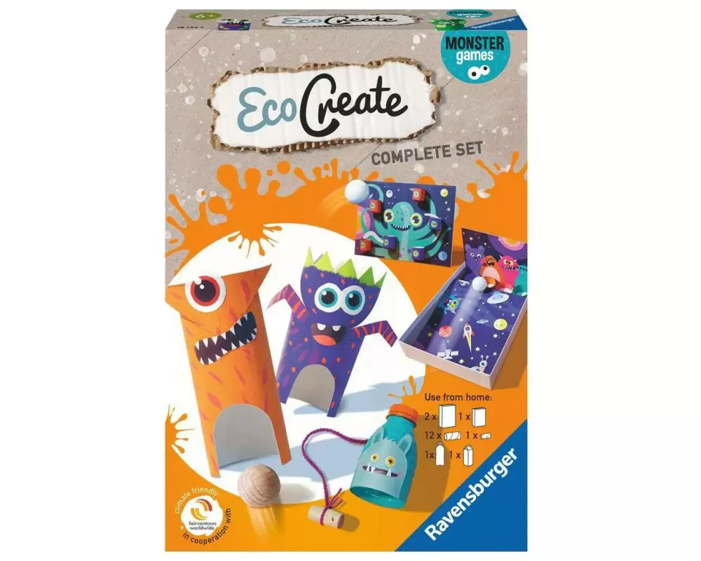 Ravensburger Bastelset EcoCreate «Monster Games»