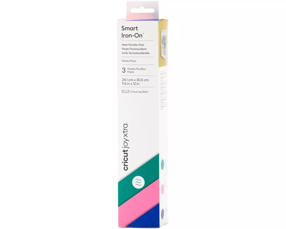 Cricut Aufbügelfolie Joy Xtra Smart 3-teilig, Hibiscus