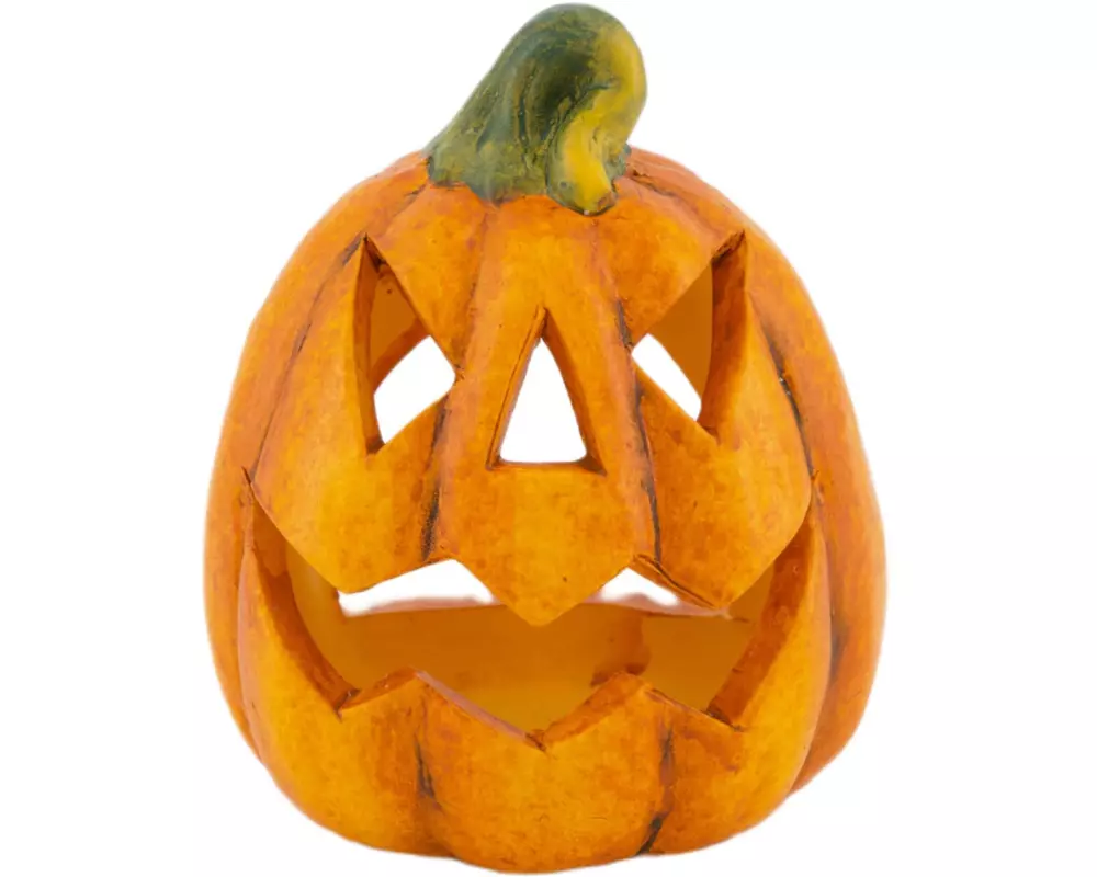 CHALET Teelichthalter Kürbis Halloween 1 Stück
