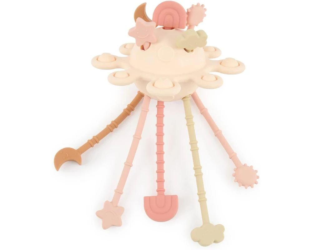 bieco Beschäftigungsspielzeug Montessori Beige