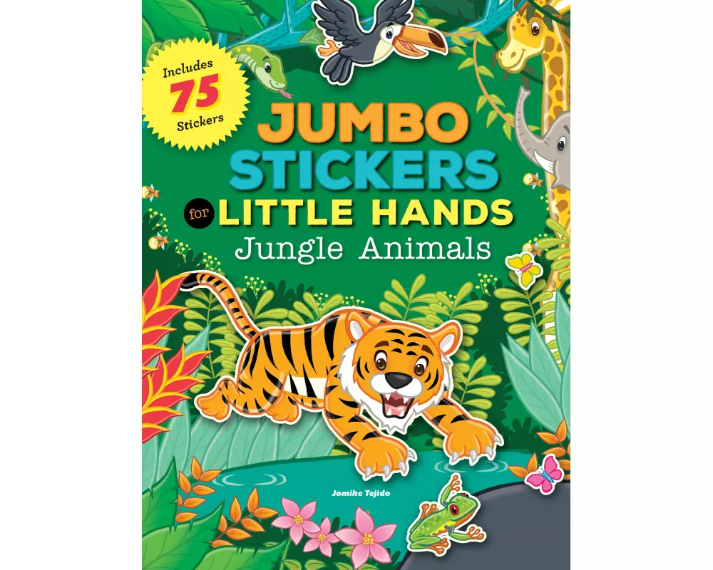 Jumbo Stickers for Little Hands: Jungle Animals
