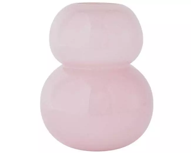 OYOY Vase Lasi Small, Rosa