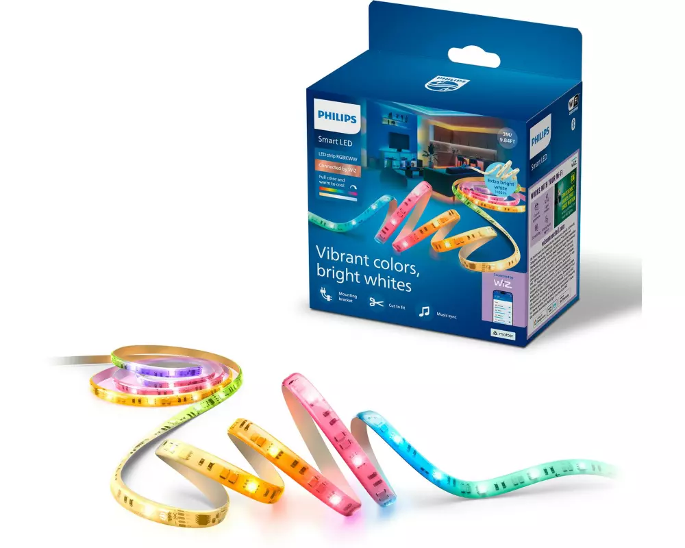 Philips Smart Lighting Lightstrip RGBICWW 3m 3 m, Type-C