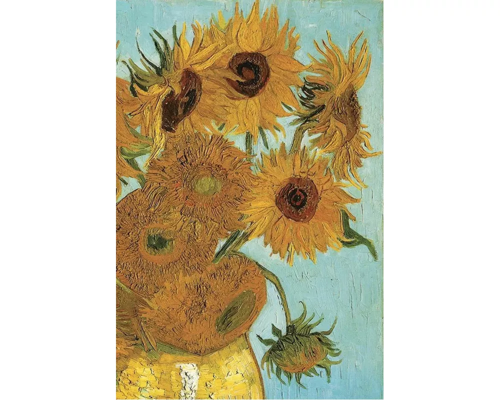 Van Gogh's Sunflowers Notebook