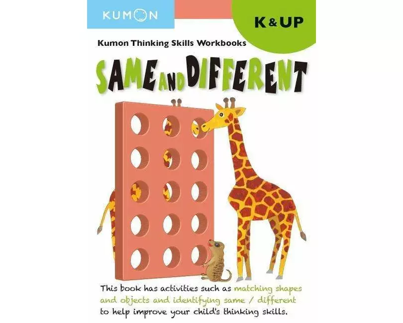 Kumon Thinking Skills Workbooks K: Same and Different