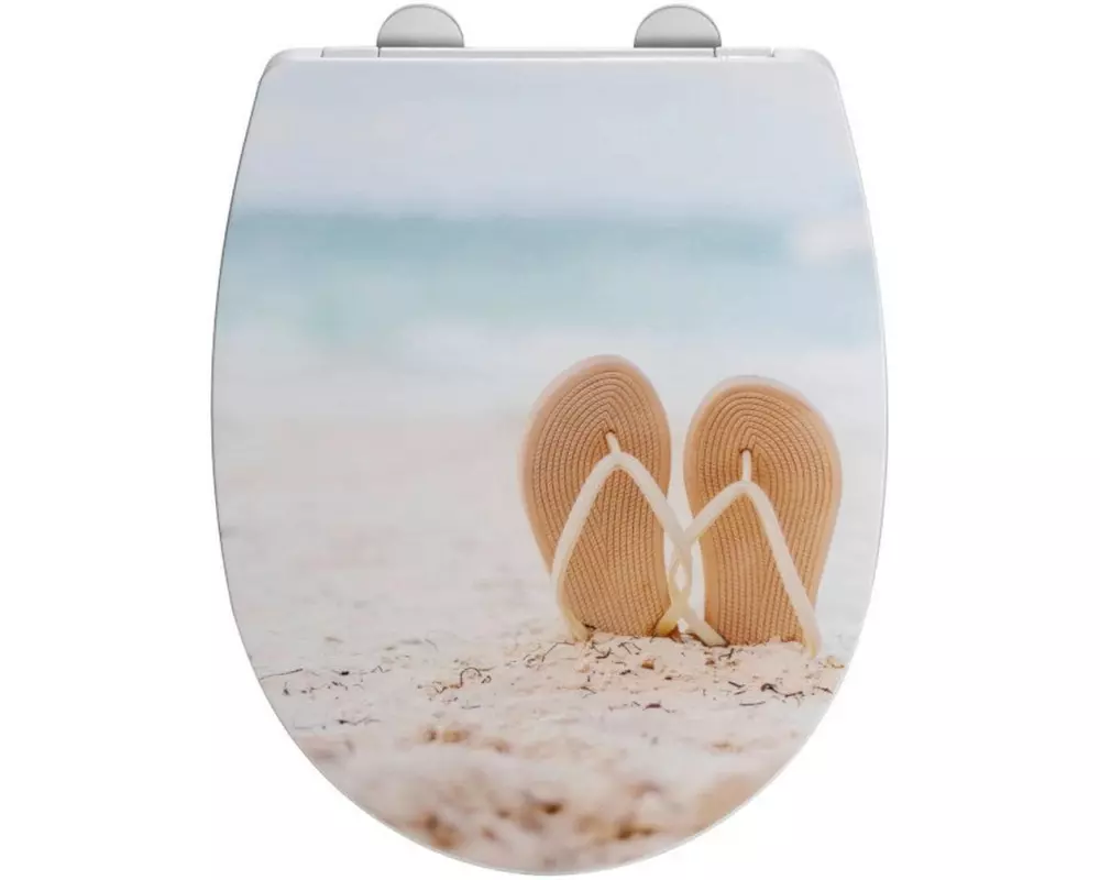 Wenko WC Sitz Bautole Easy Close, Thermoplast, bis 350 kg