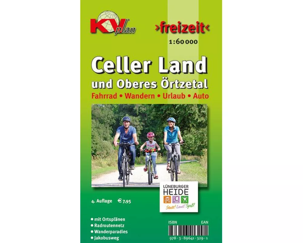 Celler Land und "Oberes Örtzetal" 1 : 60 000