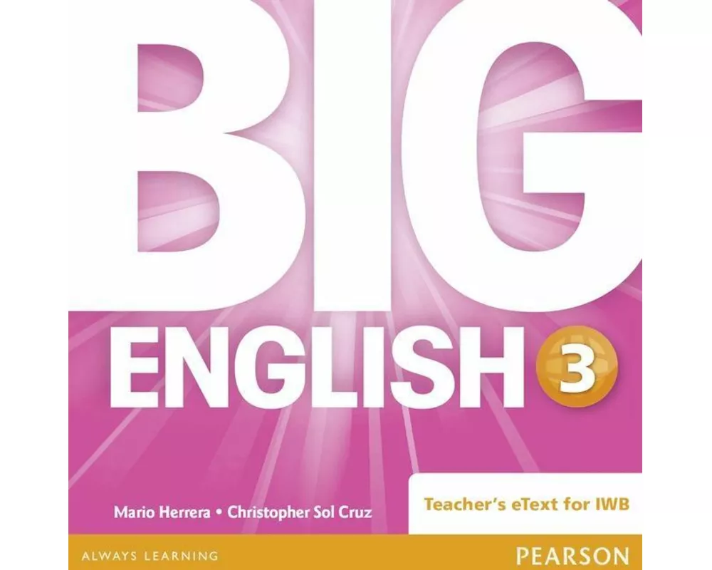 Big English 3 Teacher's eText CD-Rom