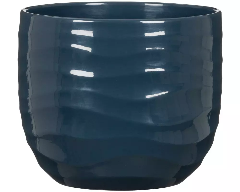 scheurich Blumentopf Breeze Deep Ocean, 21 cm