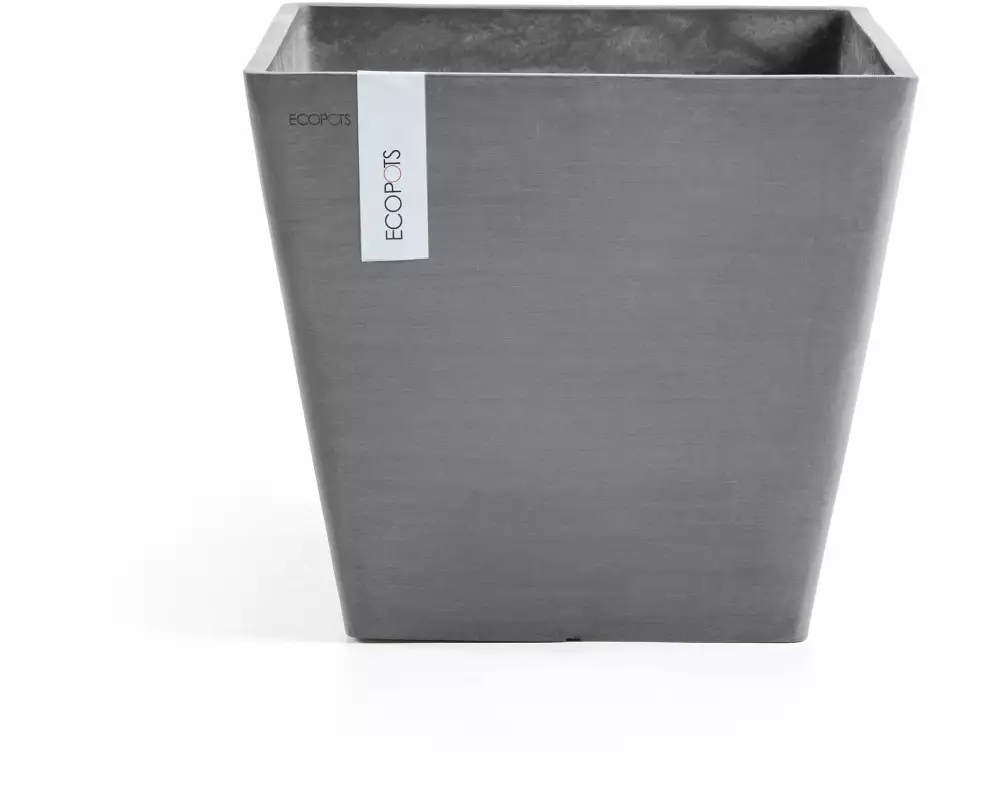 Ecopots Pflanzentopf Rotterdam 50 Grau