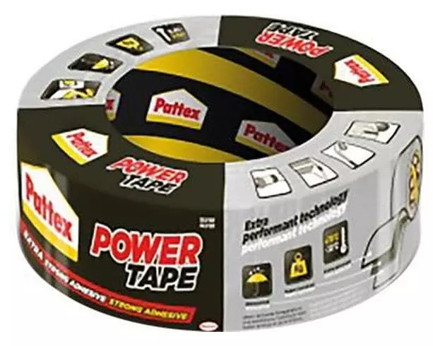 Pattex Power Tape 50 mm x 50 m, Silber/Grau
