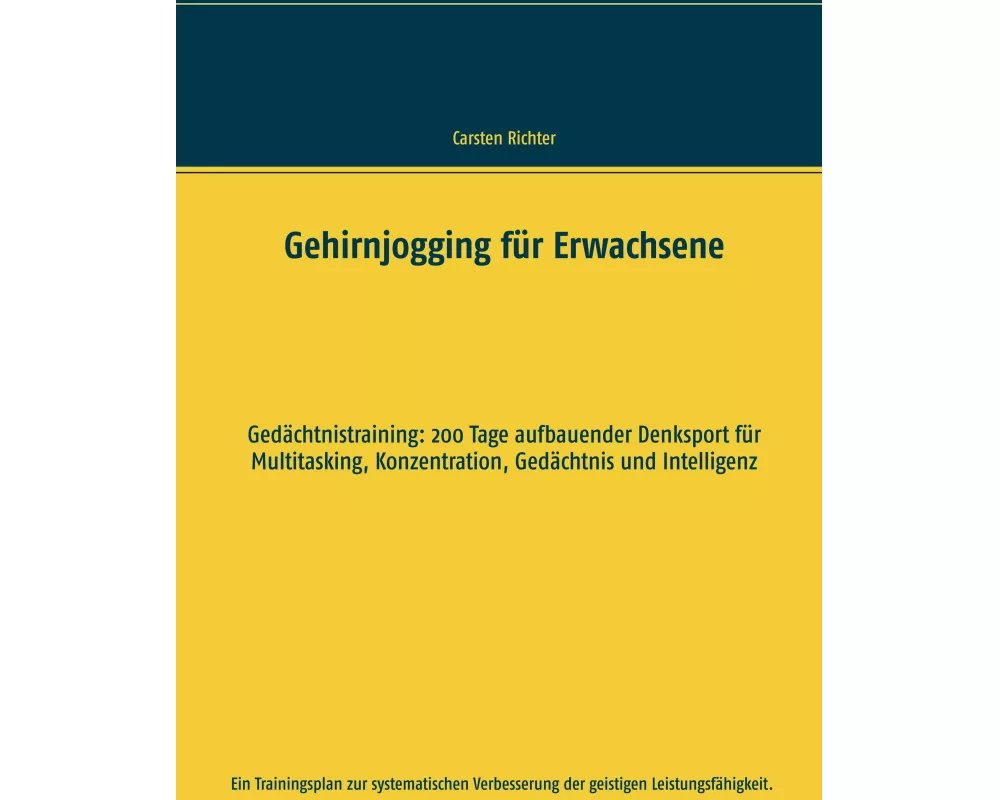 Gehirnjogging für Erwachsene