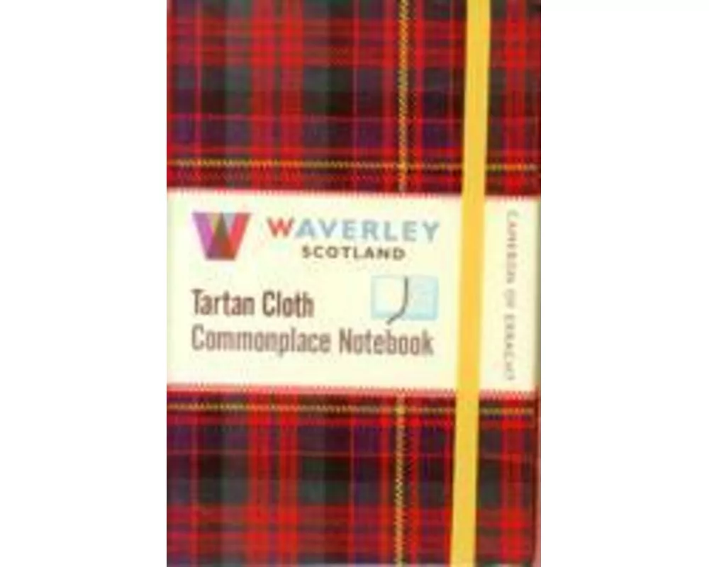 Waverley (M): Cameron of Erracht Tartan Cloth Commonplace Notebook
