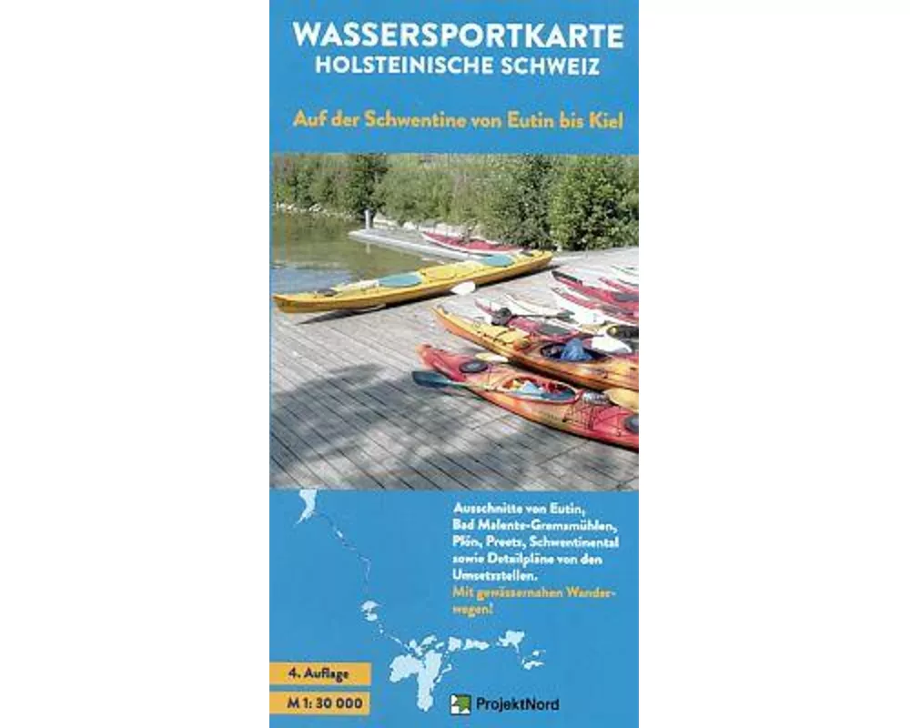 Wassersportkarte Holsteinische Schweiz 1 : 30 000