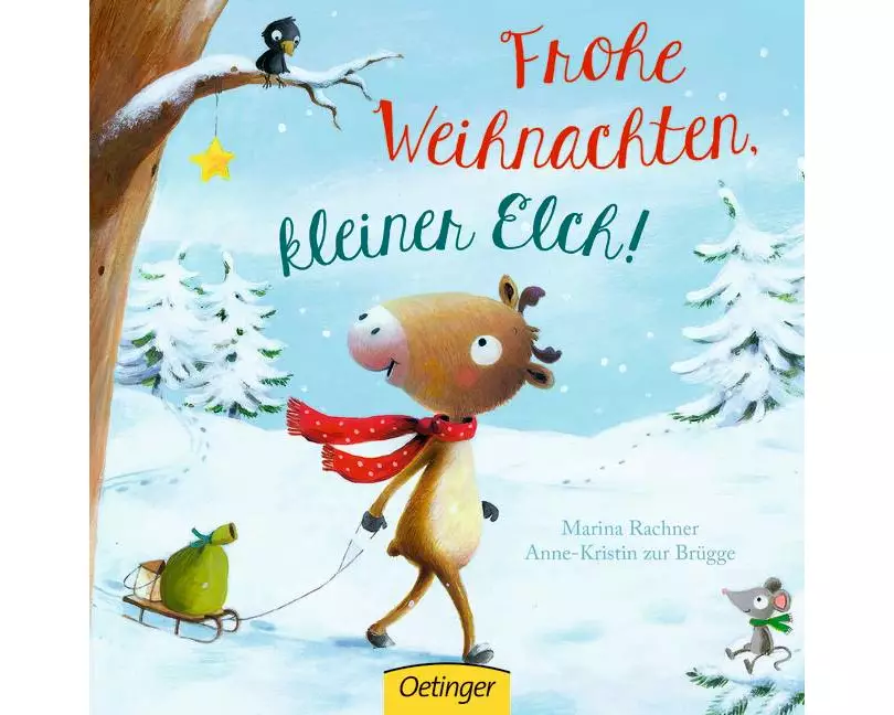 Frohe Weihnachten, kleiner Elch!