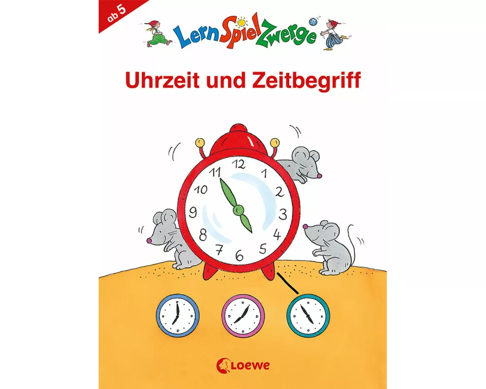 LernSpielZwerge - Uhrzeit und Zeitbegriff