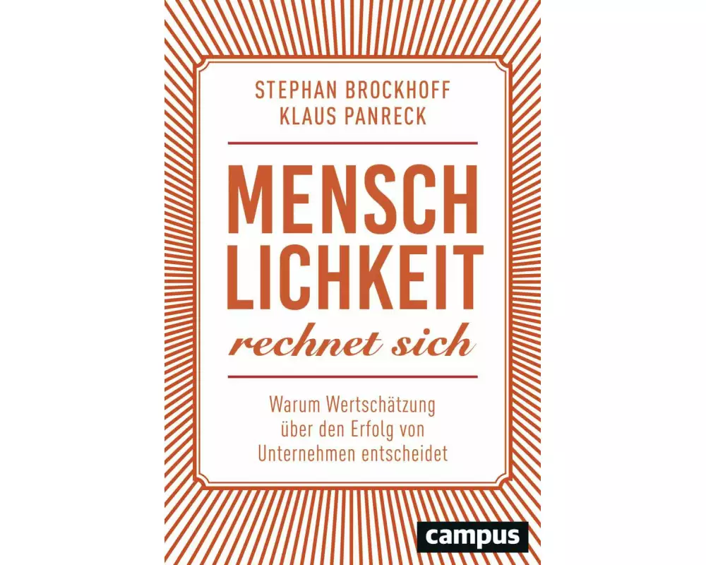 Menschlichkeit rechnet sich