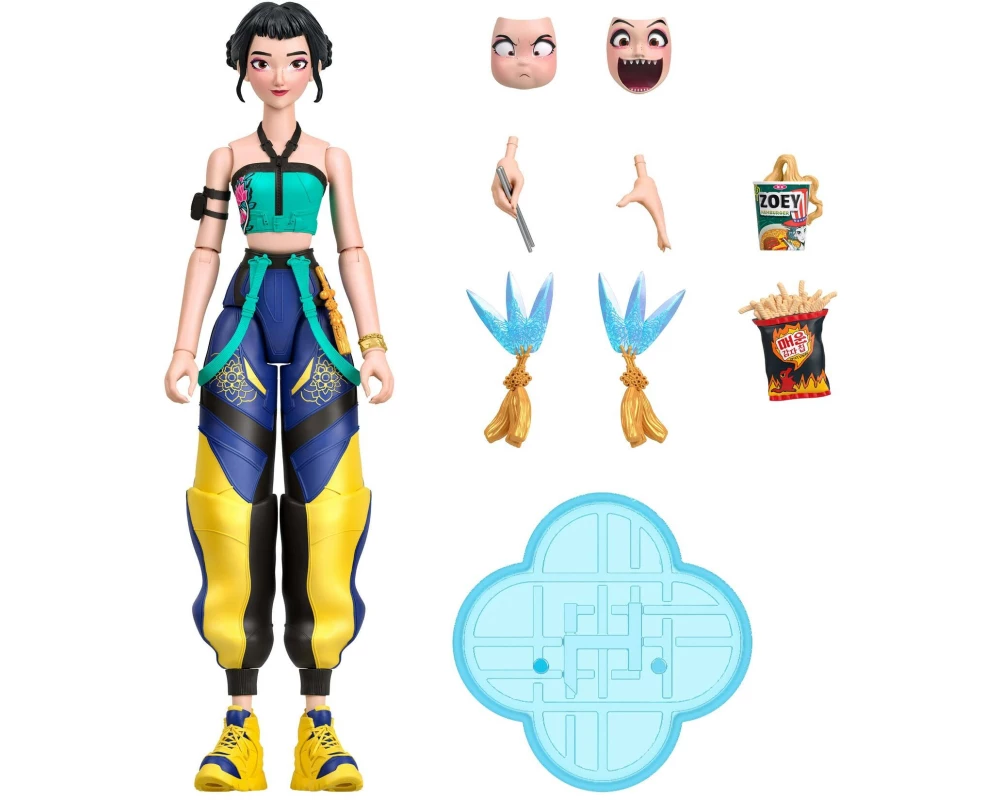 K-POP Demon Hunters DH Action Figure Zoey mit Zubehör