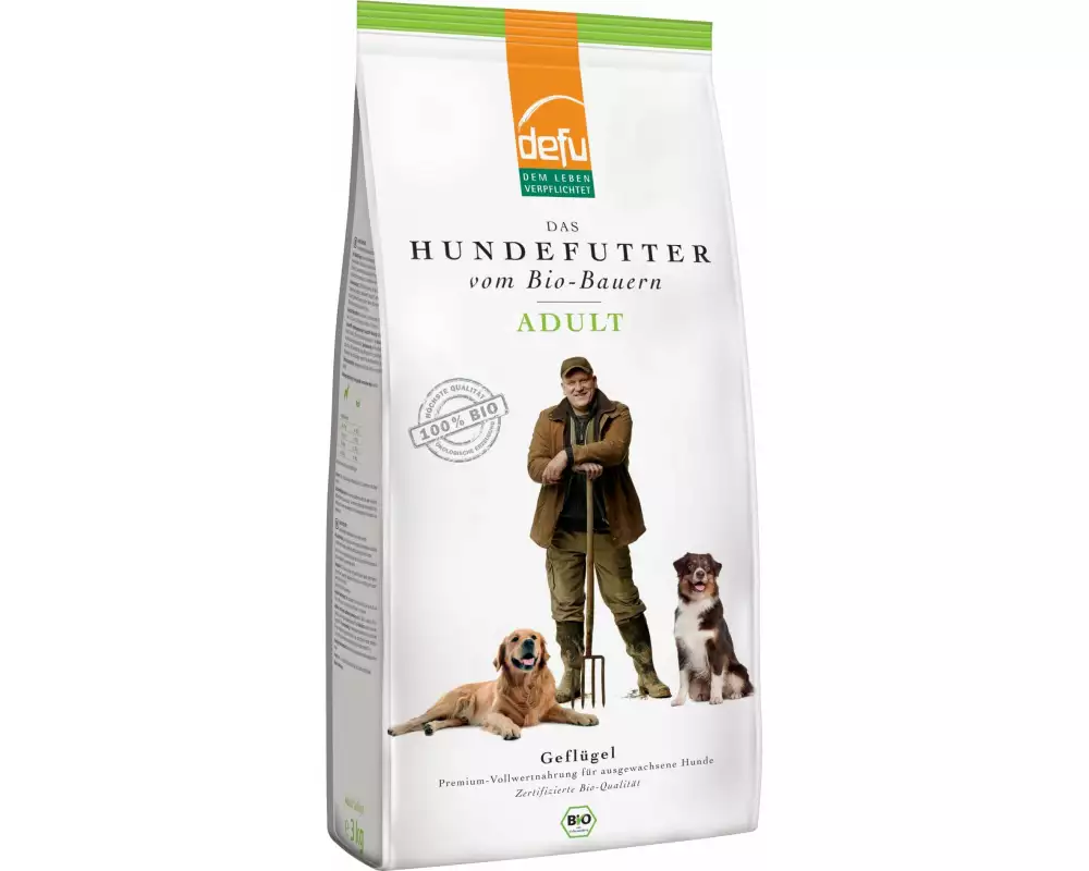 defu Trockenfutter Adult Bio Geflügel, 3 kg