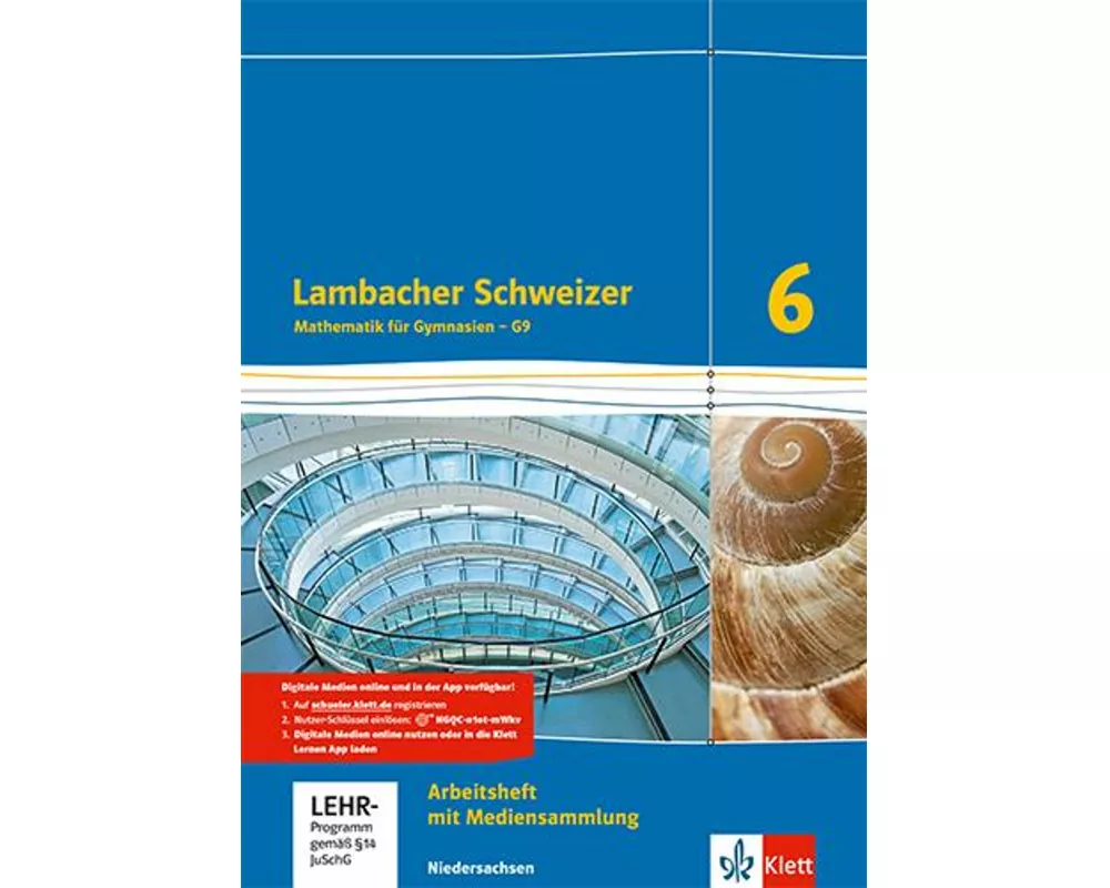 Lambacher Schweizer. Arbeitsheft plus Lösungsheft und Lernsoftware 6. Schuljahr. Niedersachsen G9