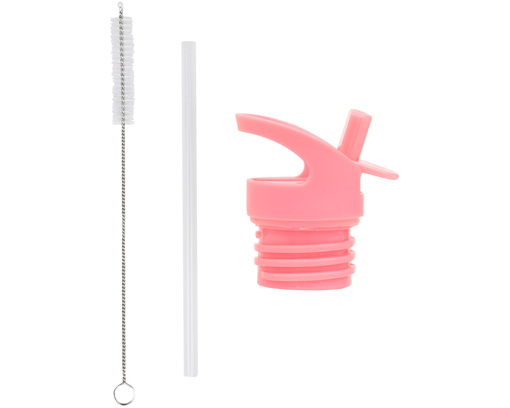 ALLC Set für Trinkflasche DBSSRE65 Deckel, Stohhalm, Bürste