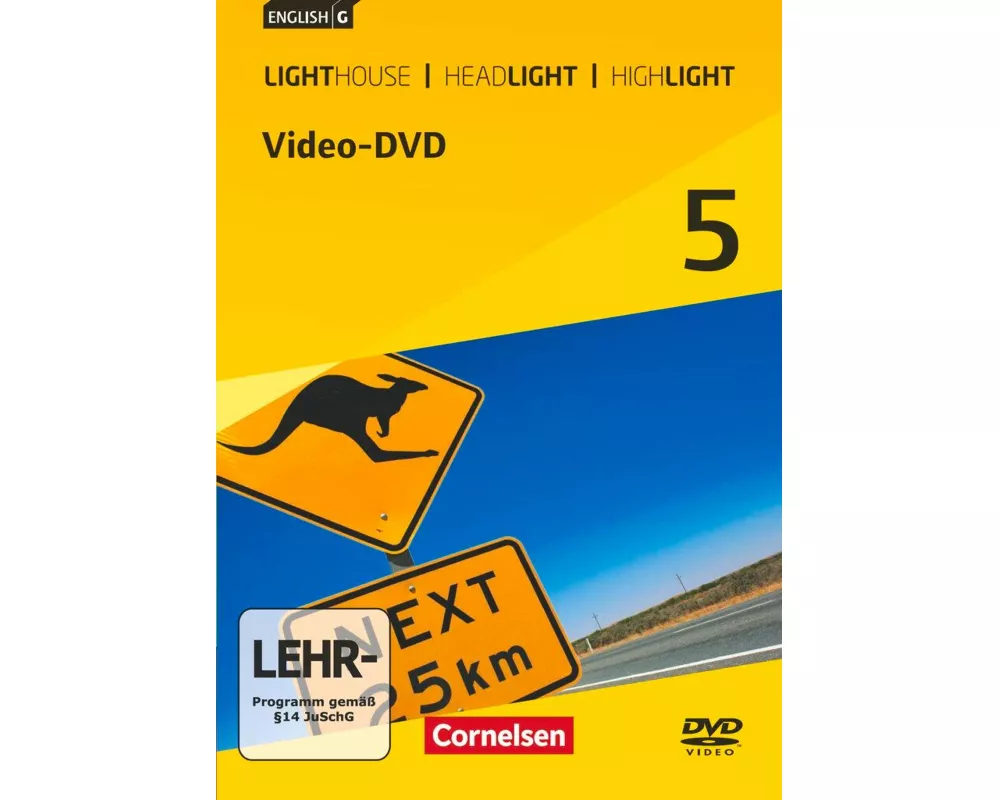 English G Lighthouse / English G Headlight / English G Highlight, Allgemeine Ausgabe, Band 5: 9. Schuljahr, Video-DVD, Zu Lighthouse, Headlight und Hi