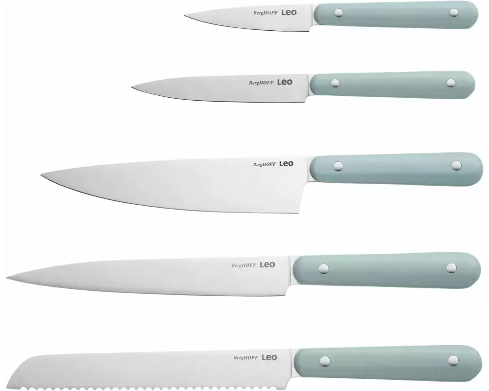 BergHOFF Messer-Set Leo Glints Slate 5-teilig