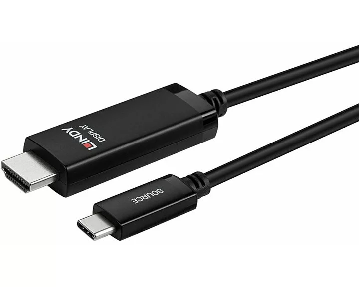LINDY 1m USB Type C to HDMI, 8K60, Adapter Cable