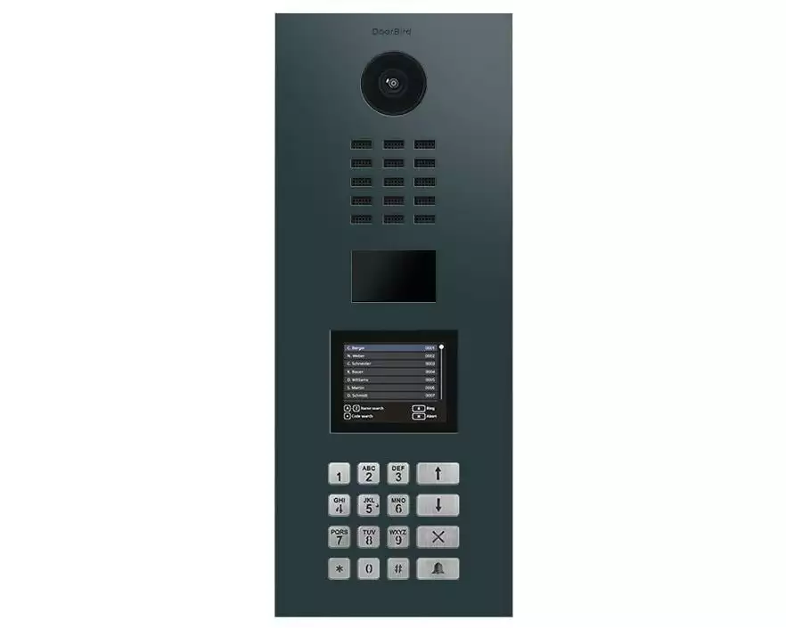 Doorbird D22DKV IP Video Türsprechanlage RAL 7016