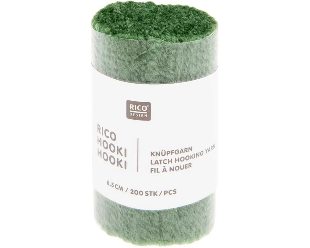 Rico Design Hooki Knüpfgarn Grün