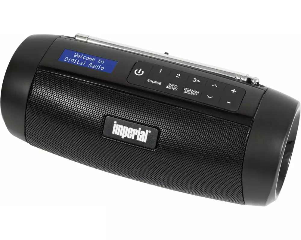 Imperial Bluetooth Speaker Dabman Go Schwarz